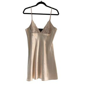 Vintage Jones of New York Nightgown Negligee Size Large Ivory Excellent‎